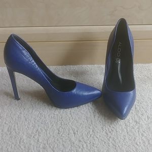 ALDO LEATHER PUMPS